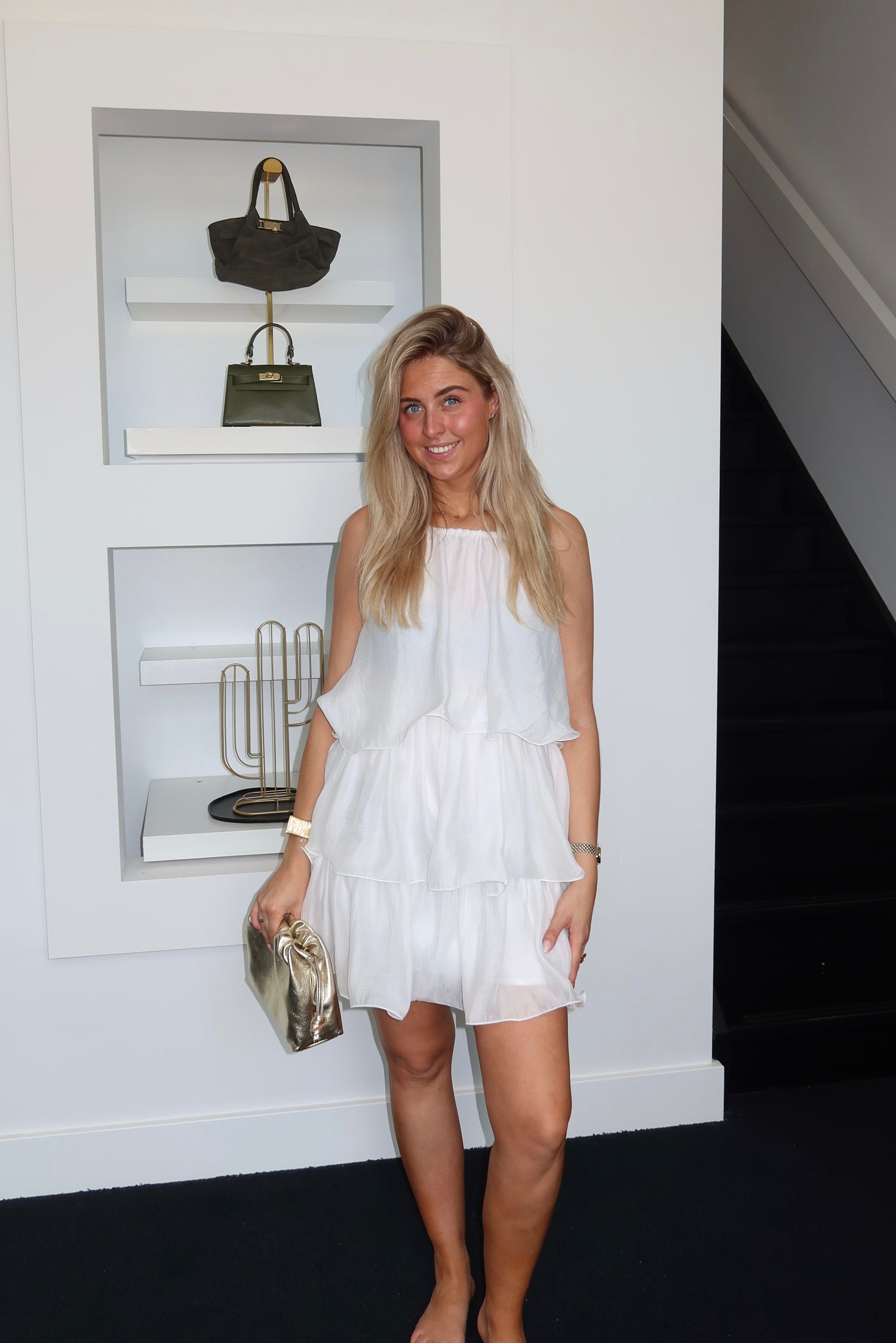 Arabella Occasion Dress White