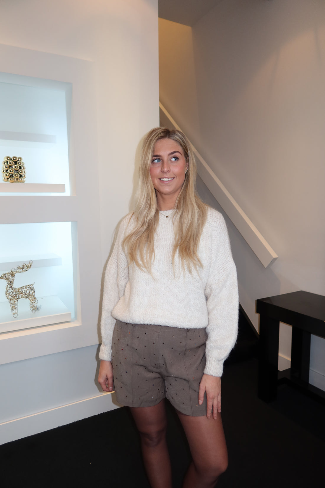 Knitted Sweater Off White