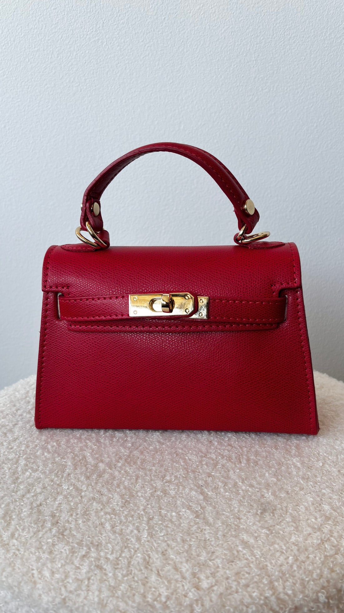 Kella Leather Bag Red