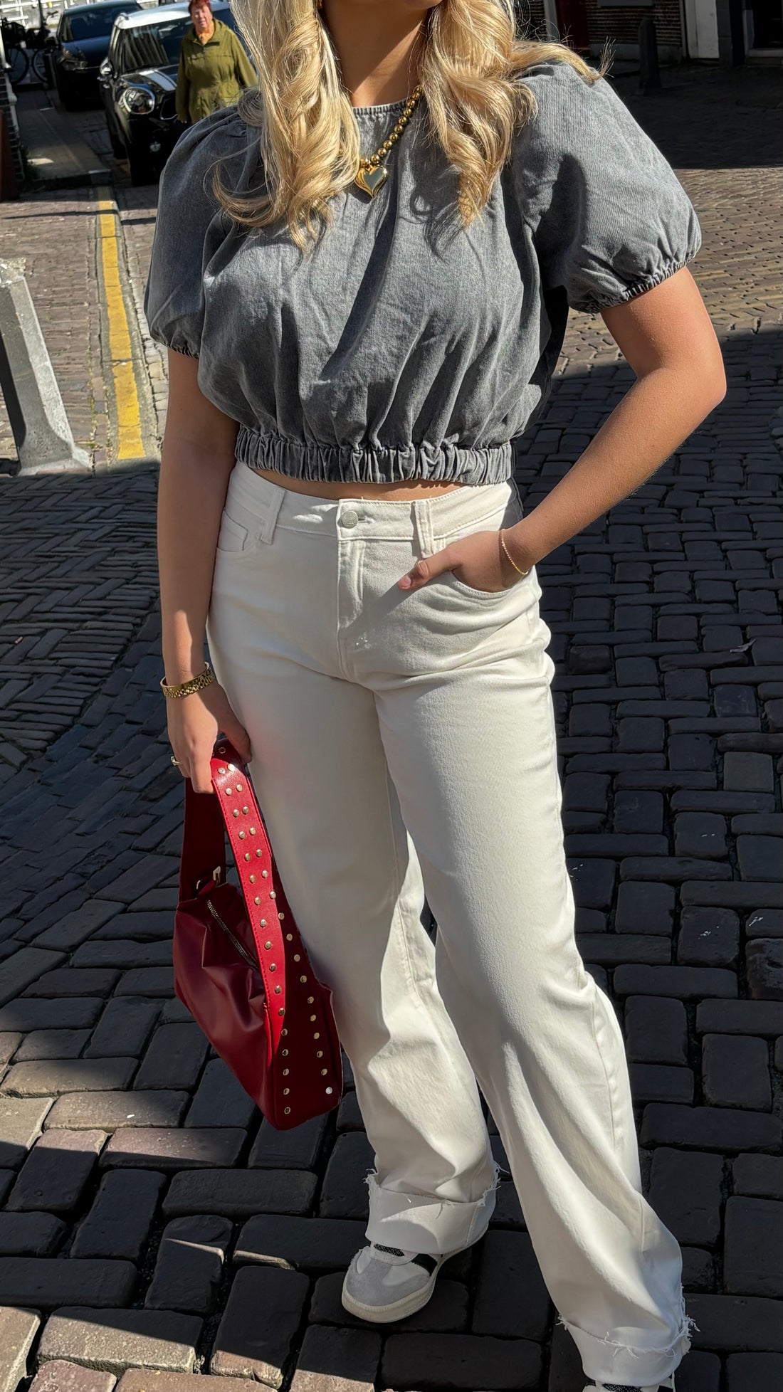 Perfect Wide Leg Beige 2995
