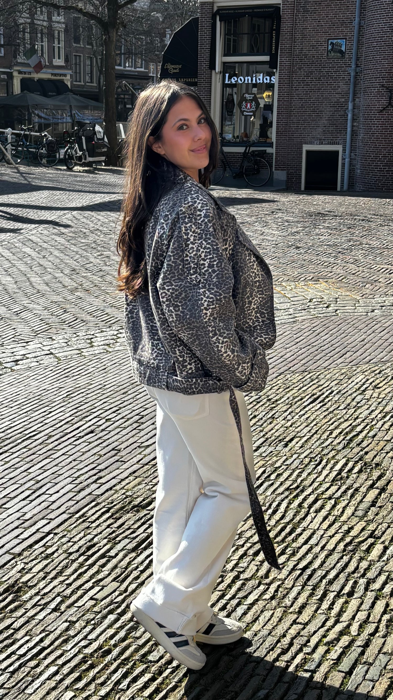 Oversized Leopard Jacket