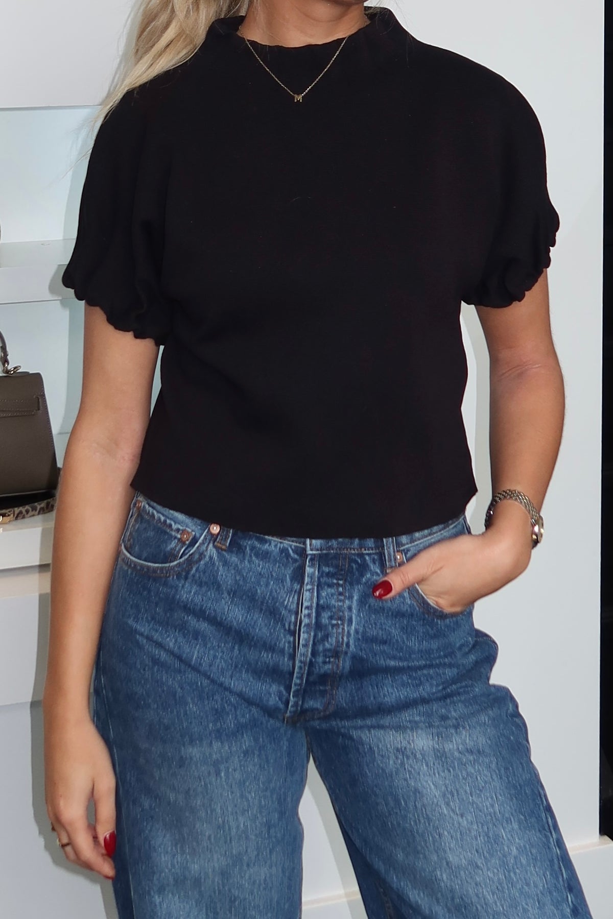Emily Top Black 76627