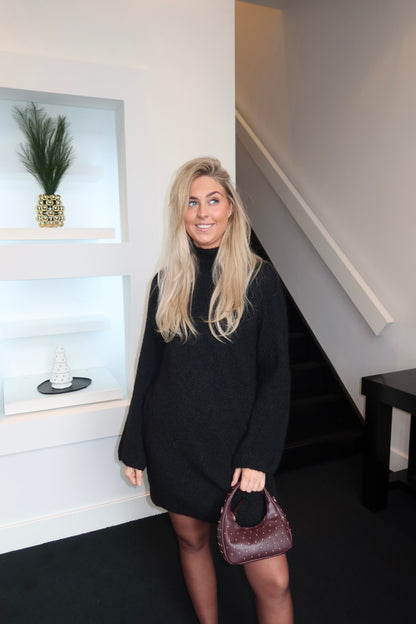 Knitted Dress Black