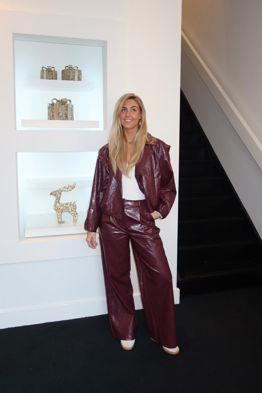 Celeste Jacket Burgundy