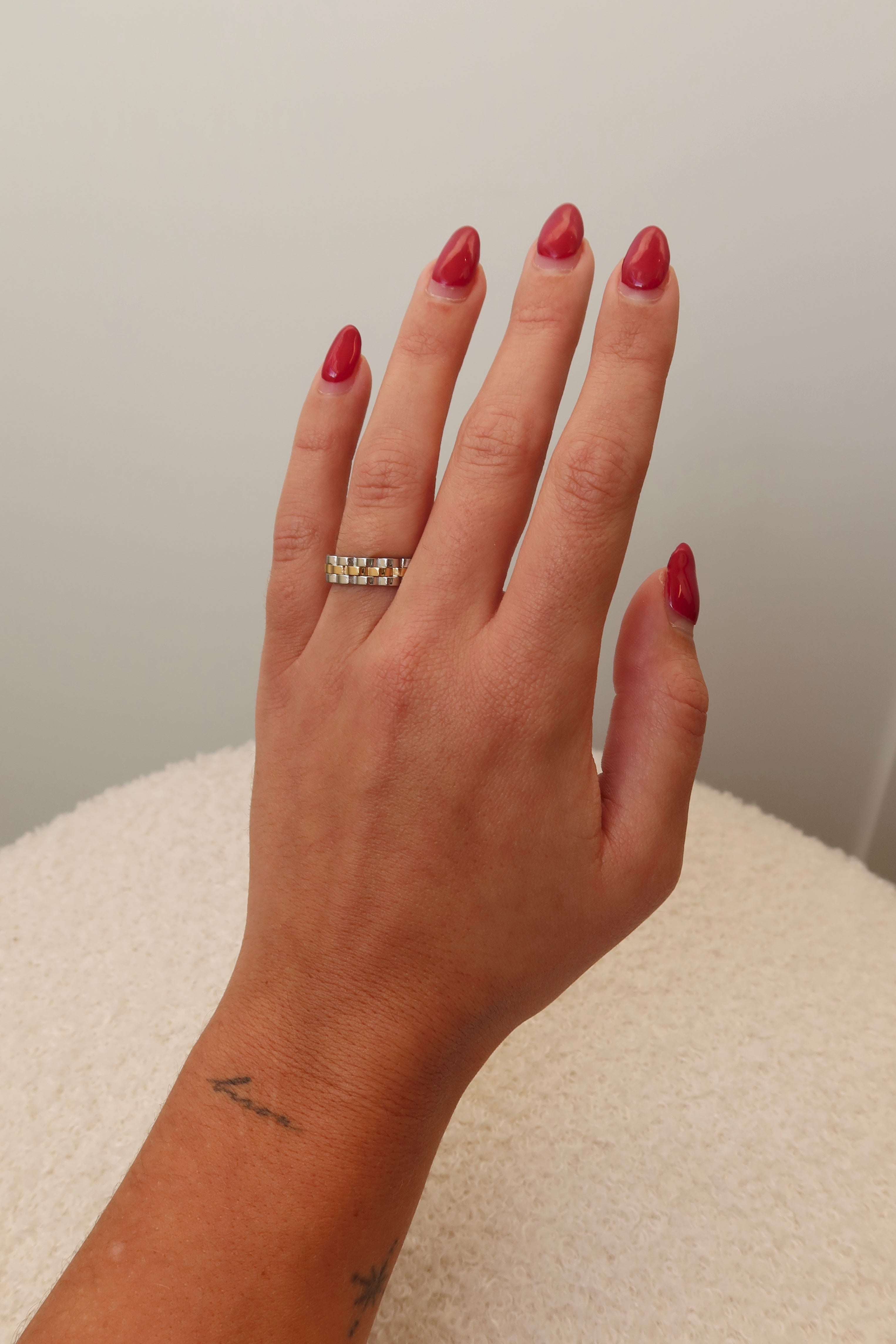 Bobbie Ring Silver Gold