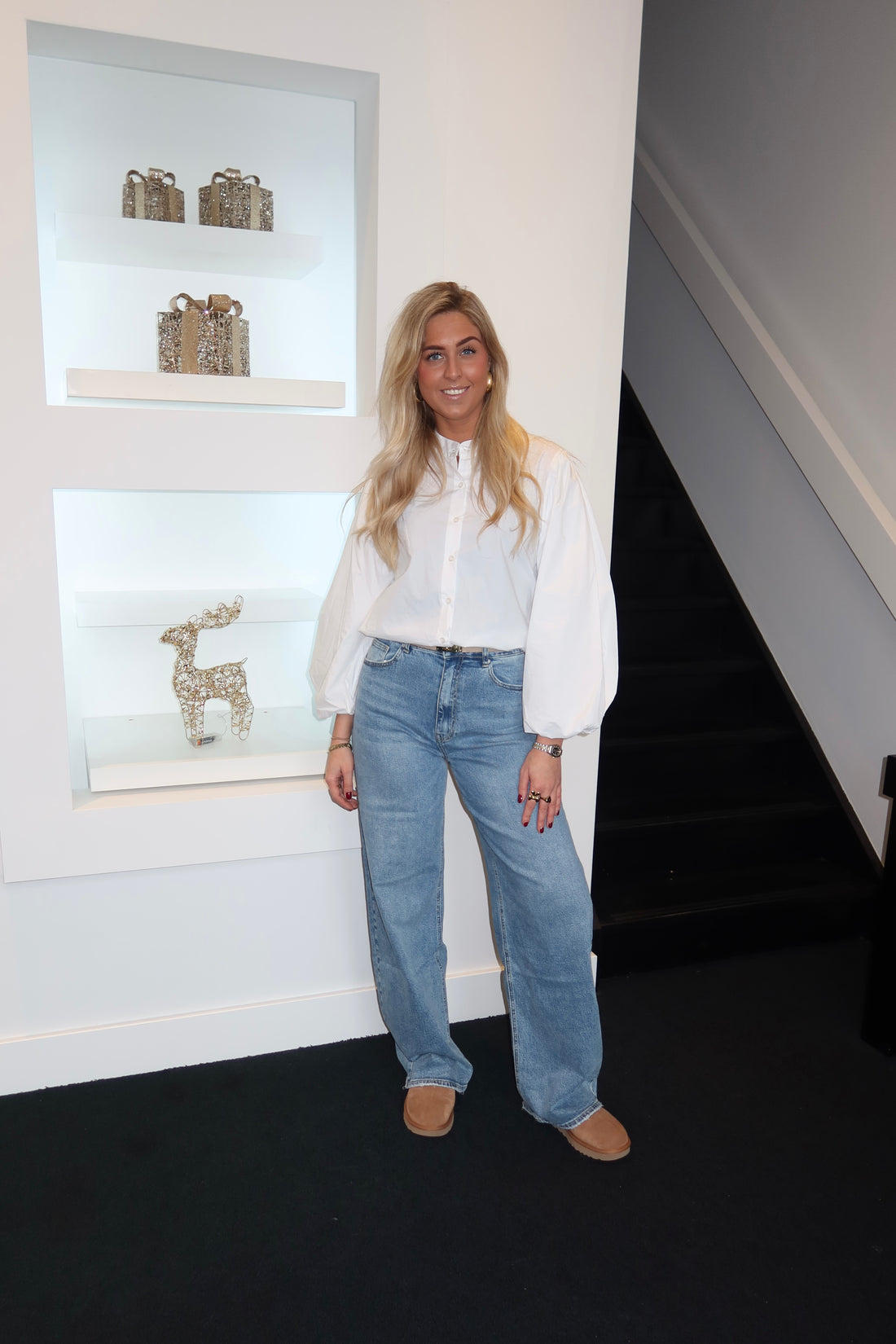 The Baggy Jeans Loose Fit Light Blue 3855 (Tall Girl Approved)