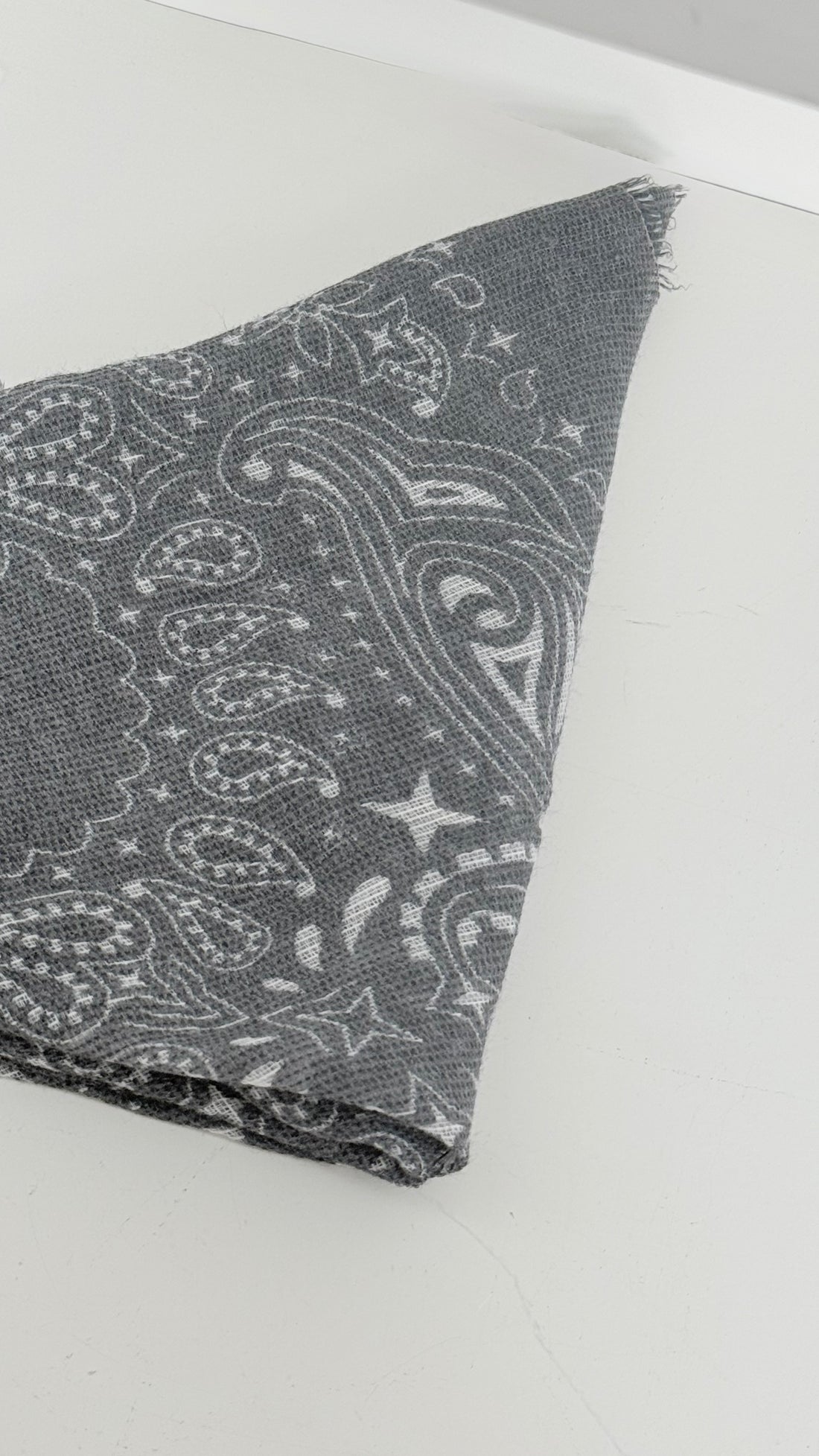 Bandana Scarf Grey