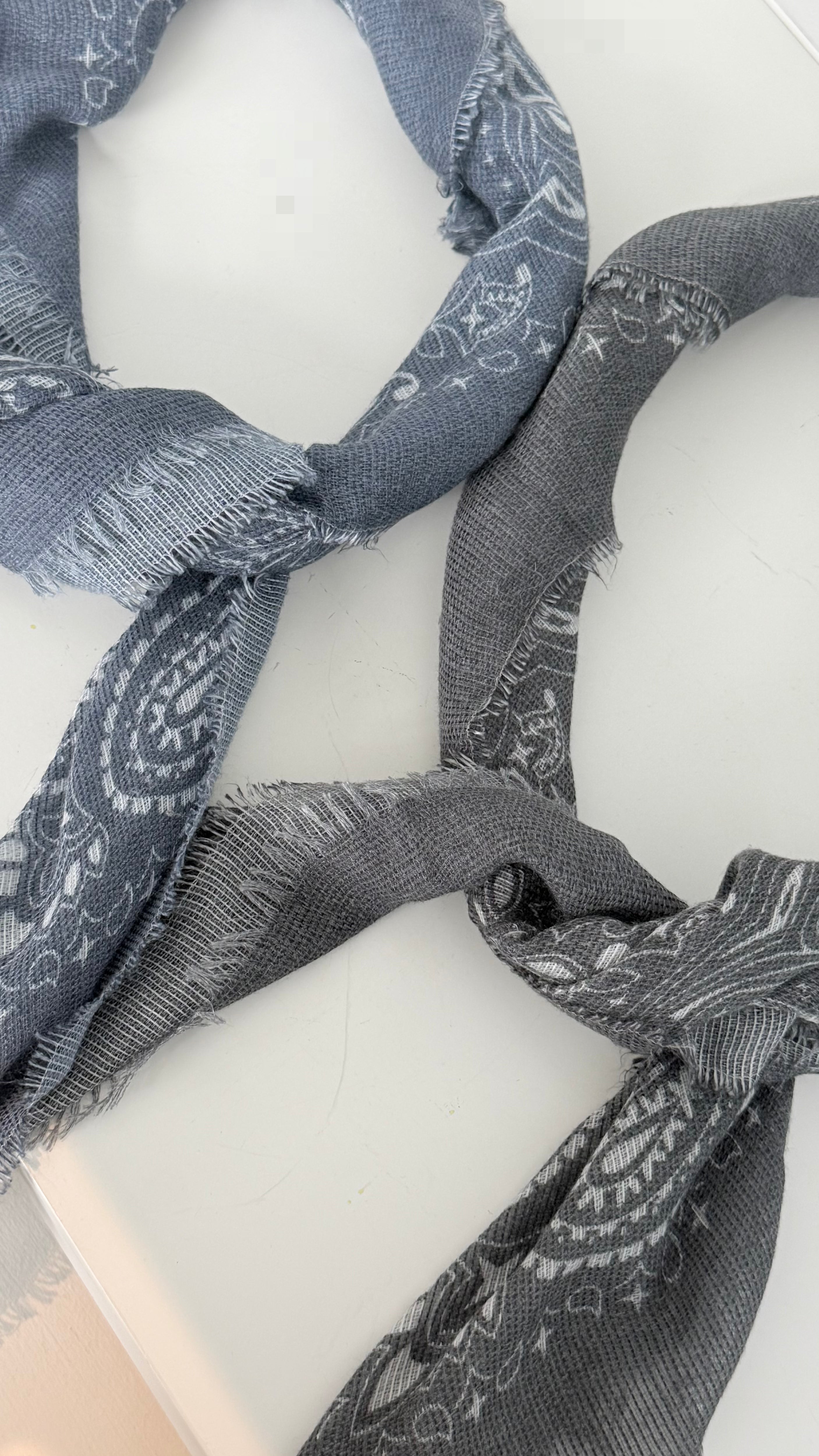 Bandana Scarf Dark Blue