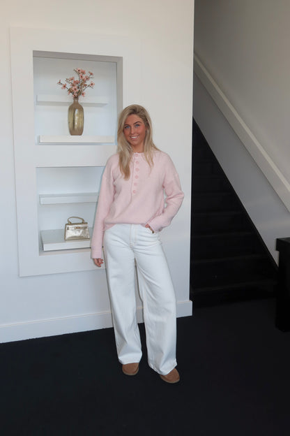 Knitted Sweater Pink Cloud 2431