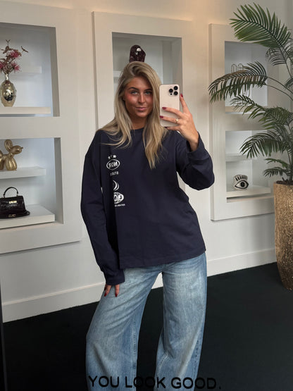 Noir Studio Longsleeve Navy
