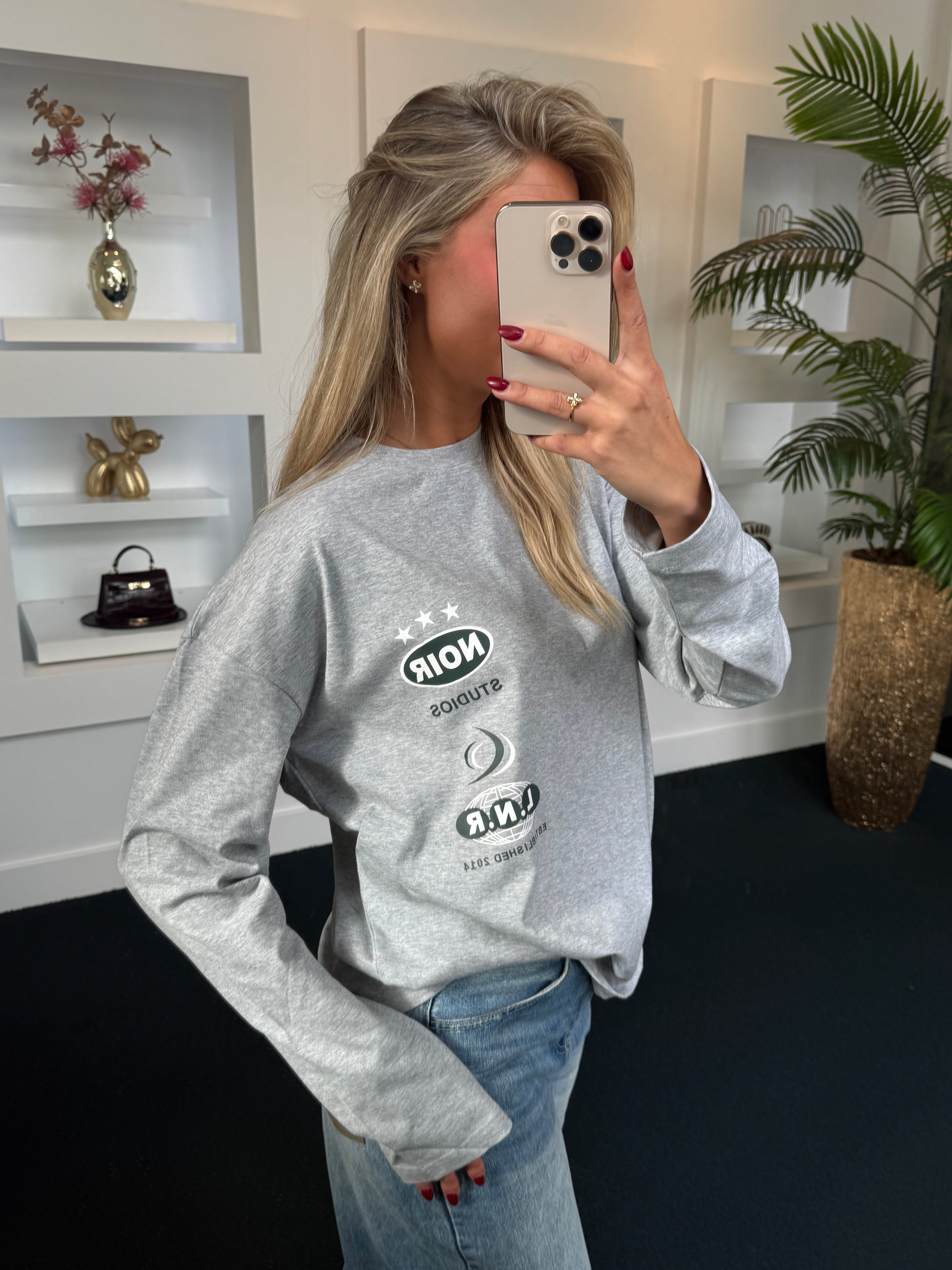Noir Studio Longsleeve Grey