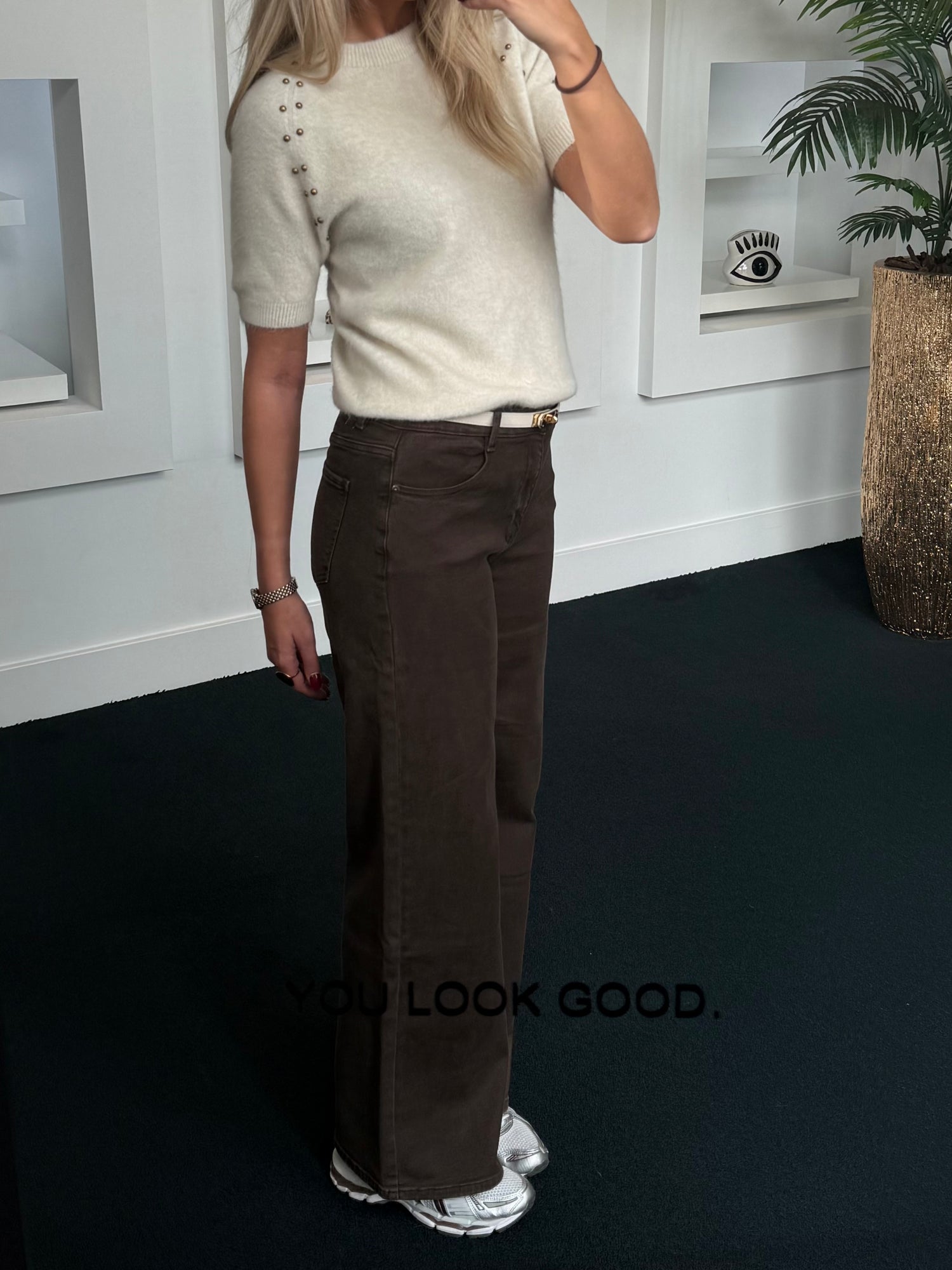 Laulia Jeans Brown 6265-69