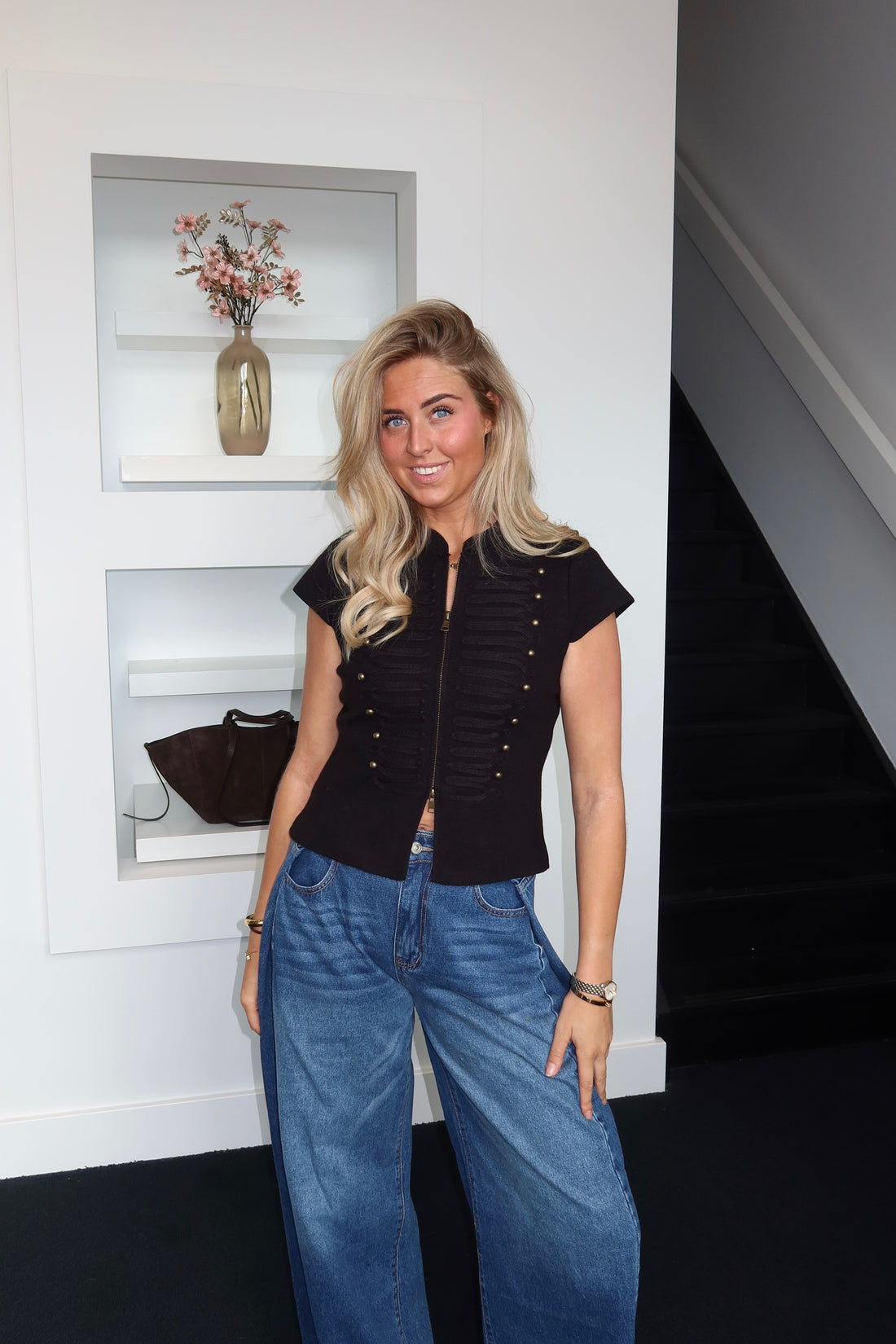 Hussar Top Black 002