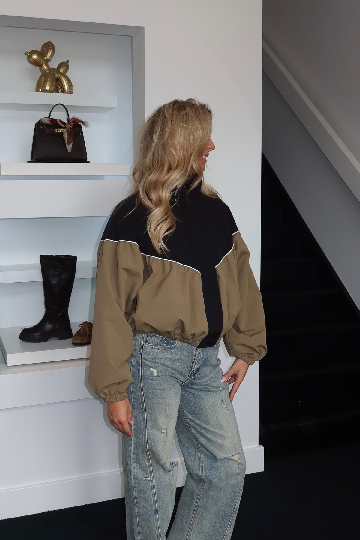 Khaki Bomber Jacket 4963