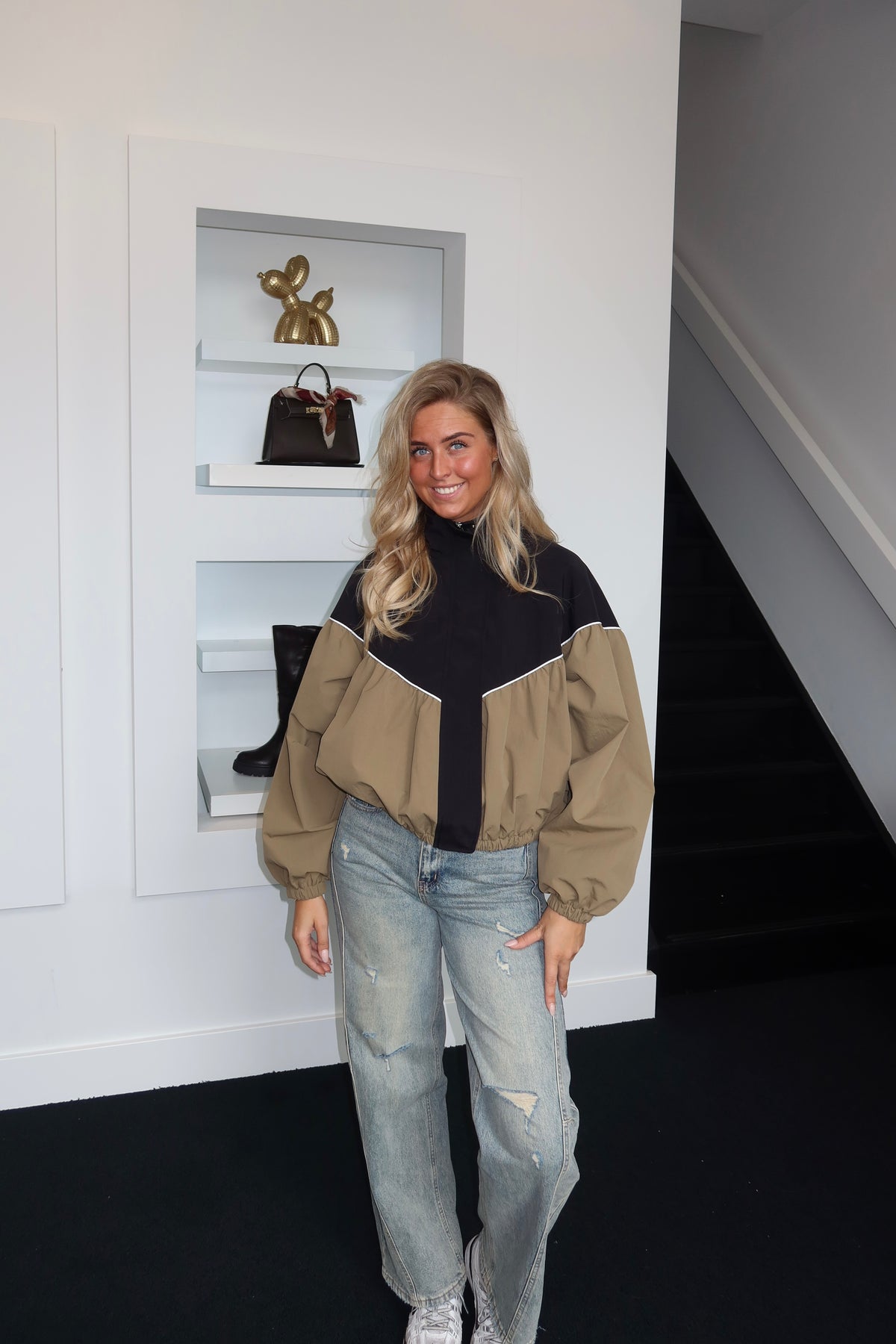 Khaki Bomber Jacket 4963