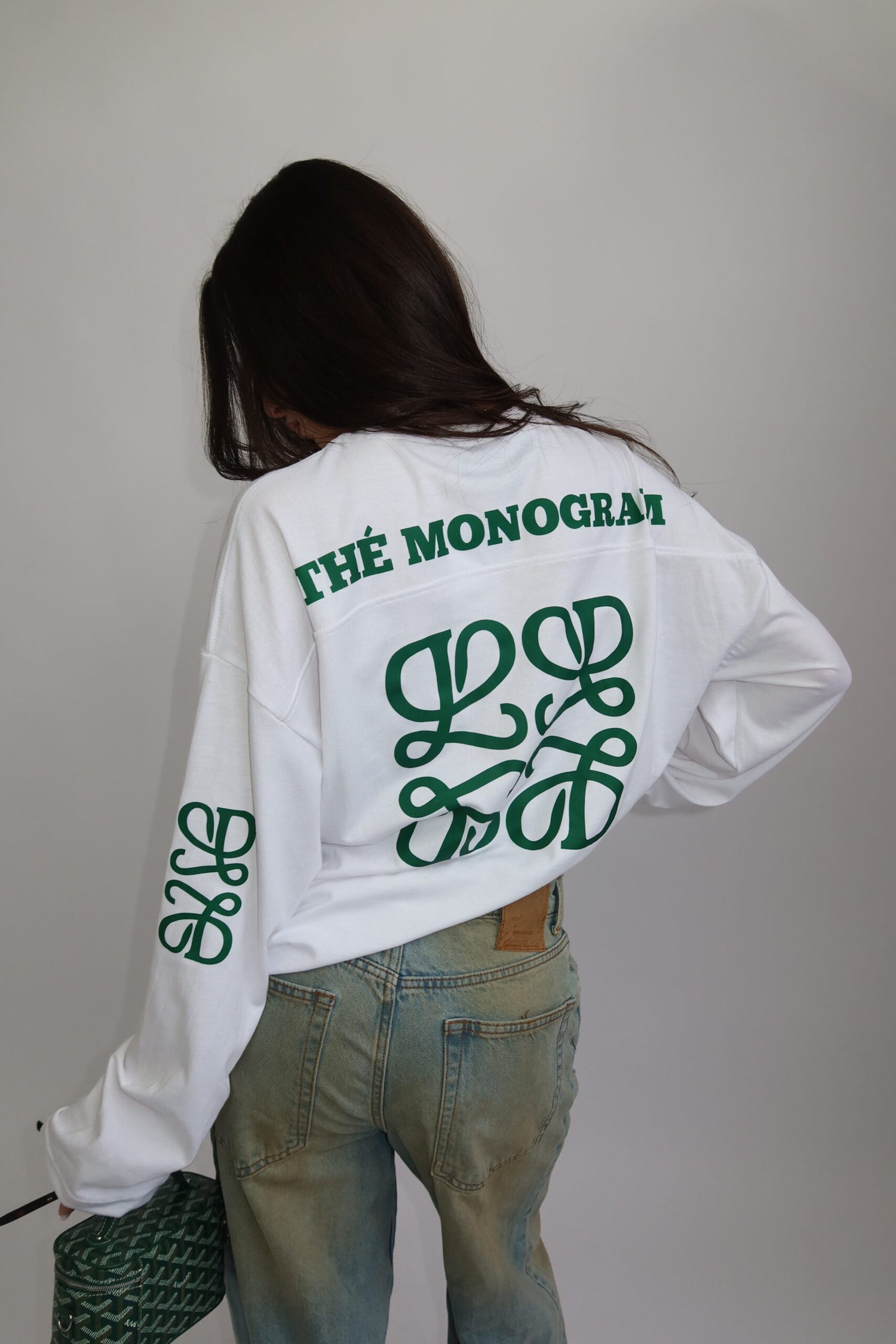Monogram Long Sleeve Green