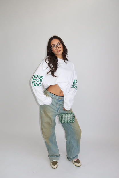 Monogram Long Sleeve Green