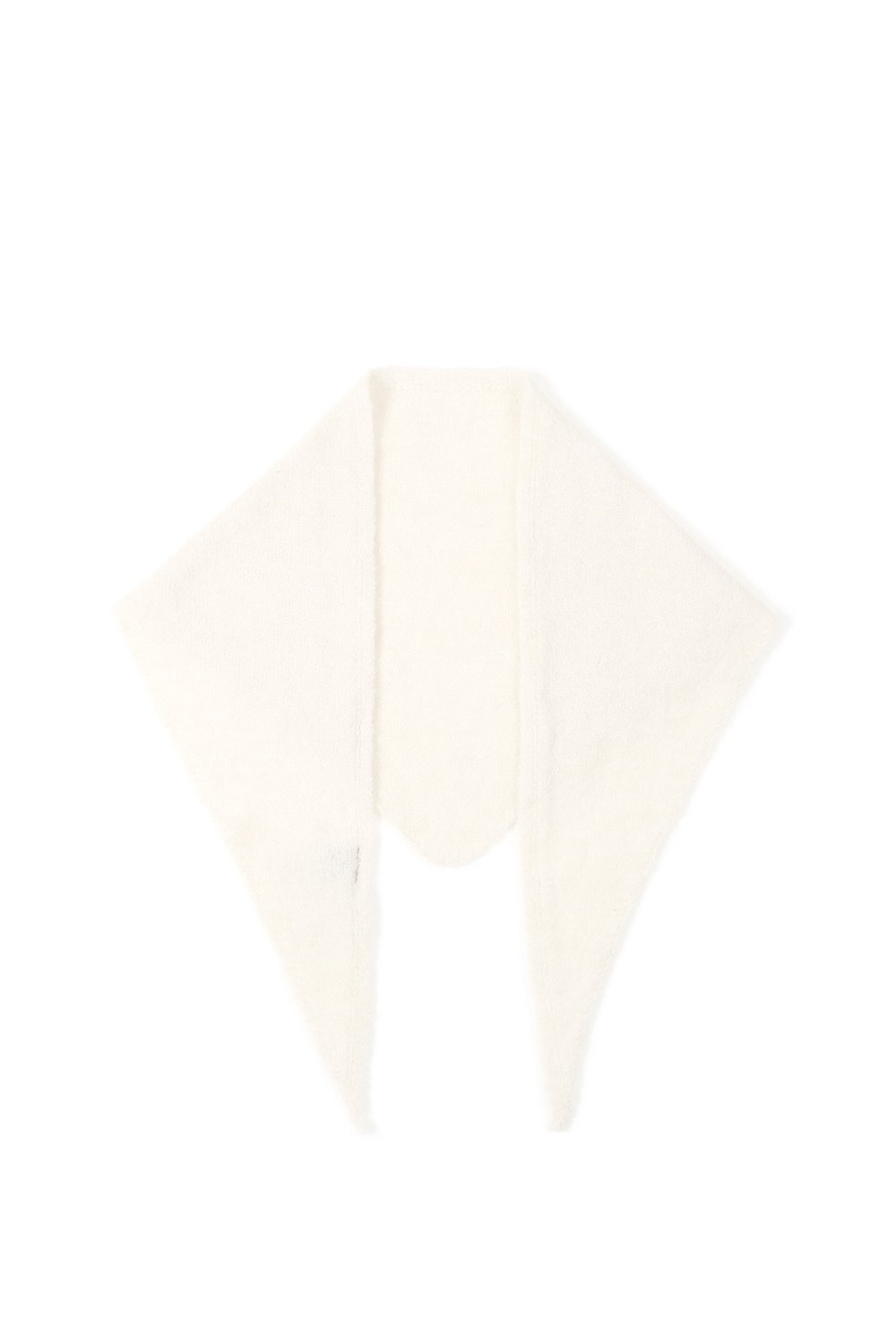 Triangle Scarf Off White