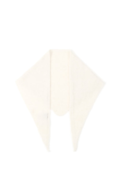Triangle Scarf Off White