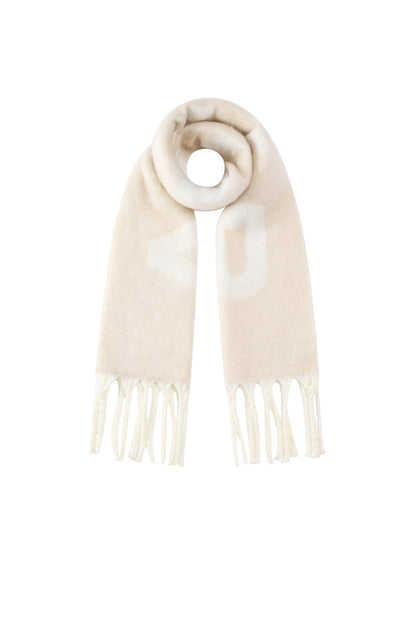 Amour Scarf Beige