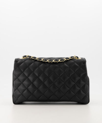 Audrey Real Leather Bag Black