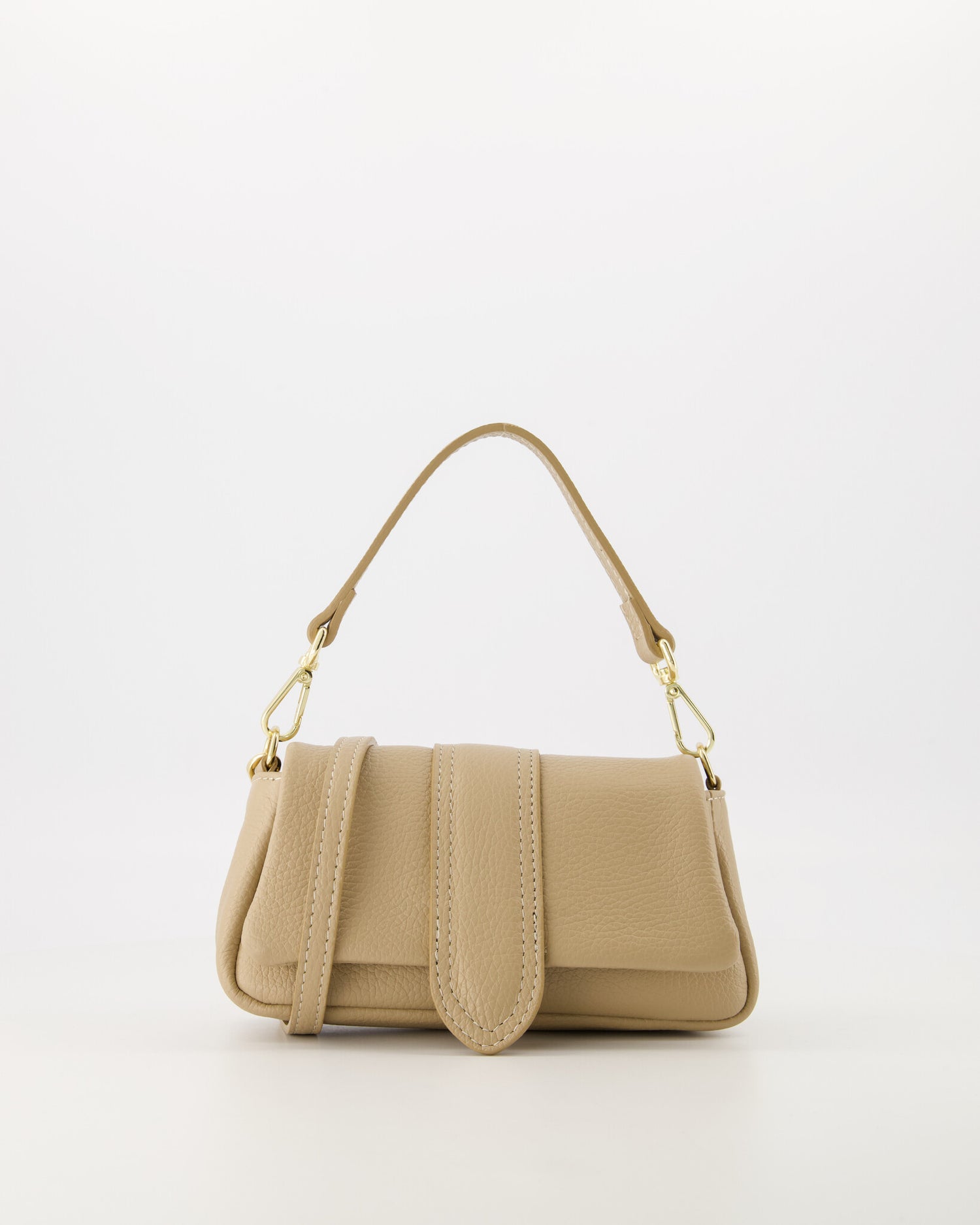 Molly Leather Bag Taupe