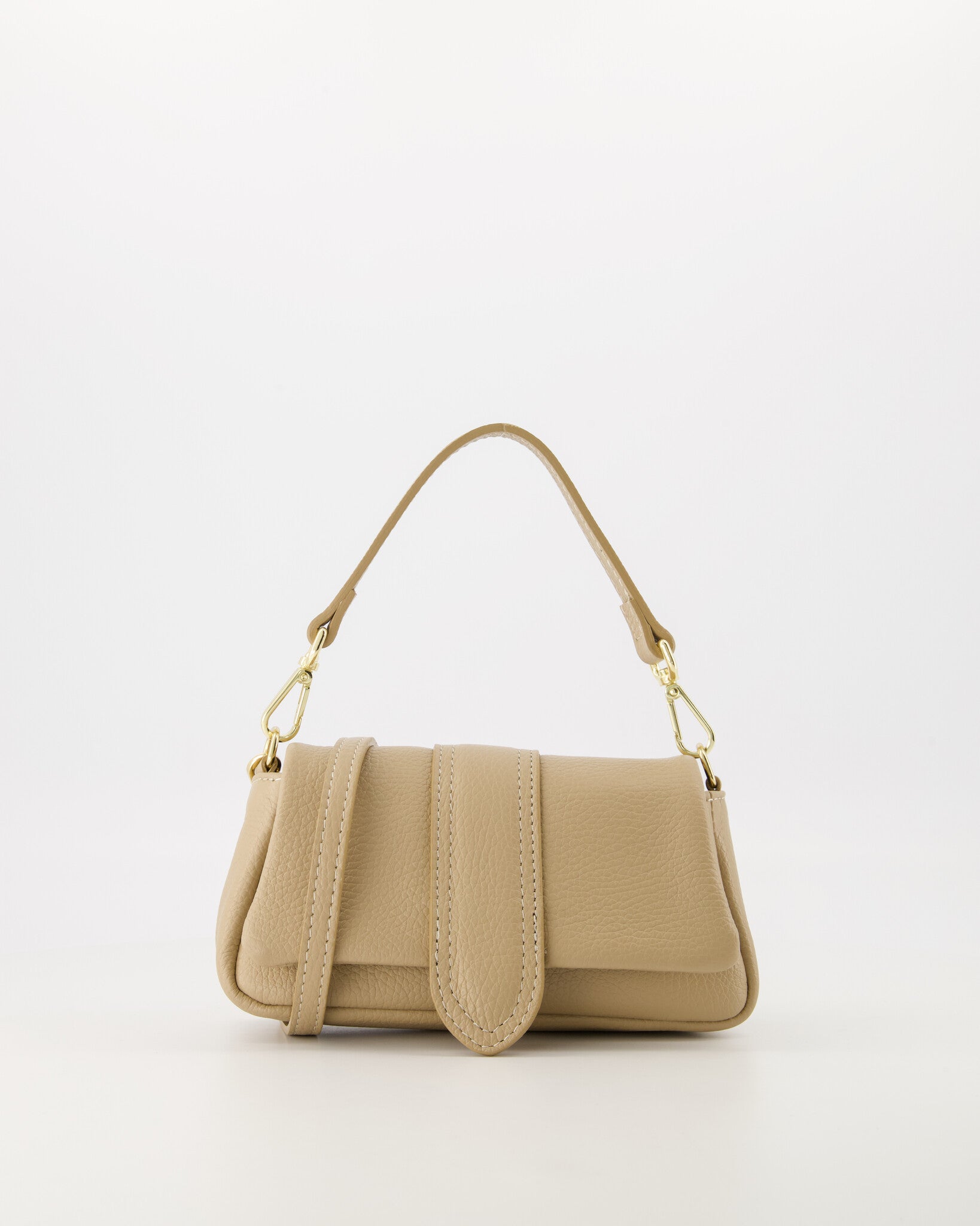 Molly Leather Bag Taupe