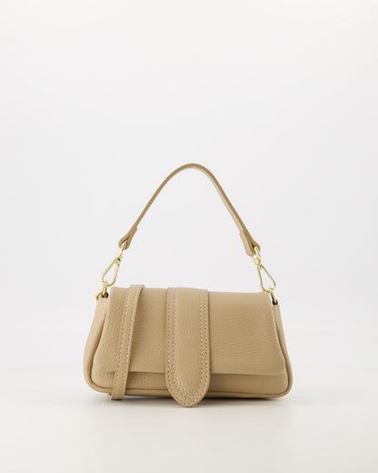 Molly Leather Bag Taupe