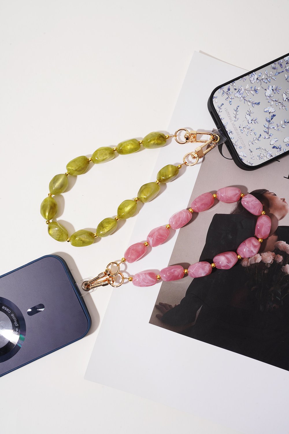 Sage Green Phone Cord