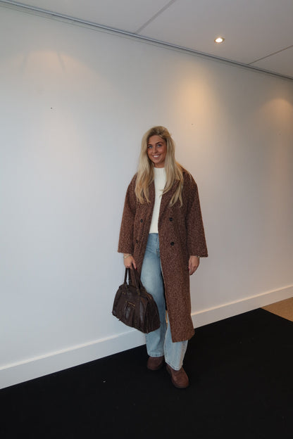 Ivy Brown Coat 6126
