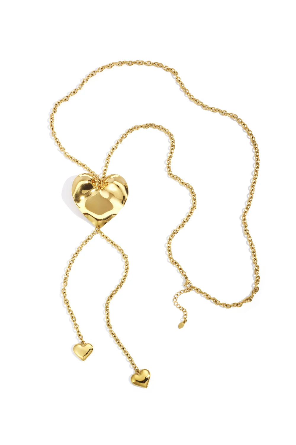 Long Heart Necklace