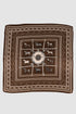 Silk Scarf Dark Brown